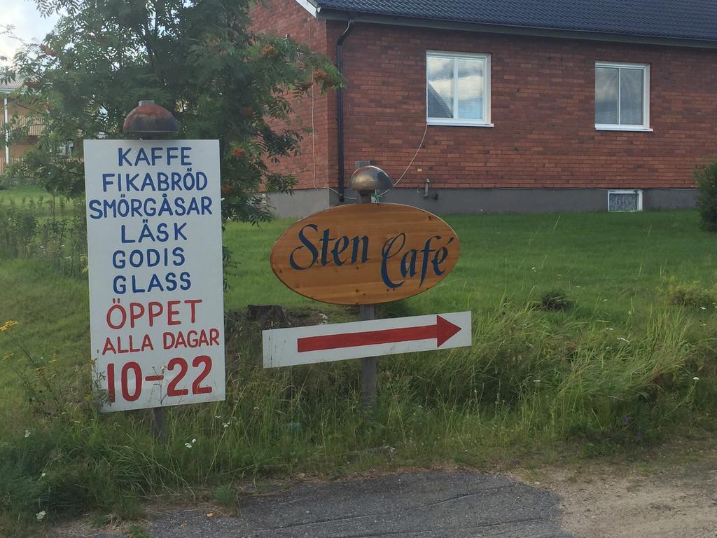 Stuga vid Hedenäsets stencafé Exteriör bild