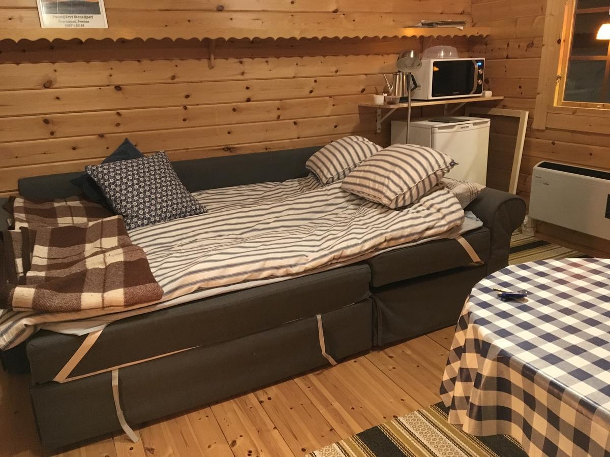 Stuga vid Hedenäsets stencafé Exteriör bild
